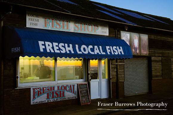 Fish Shop at Folkestone Harbour