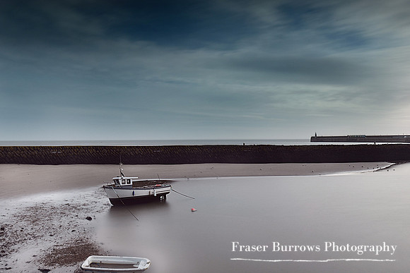 Lonely Boat - Folkestone Harbour