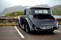 Vintage Alvis - Kyle of Lochalsh - Scotland