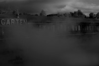 Steamy Platform at Boat of Garten, Scotland