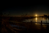 Dawn breaks over Romney Marsh