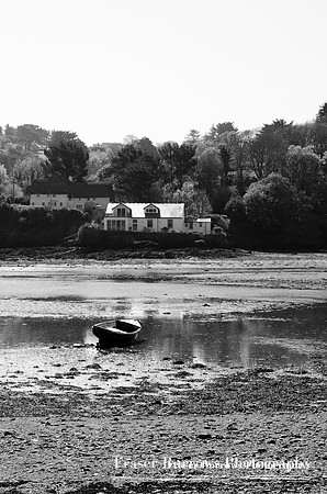 A Lonely Boat at St.Anthony in Keverne, Cornwall