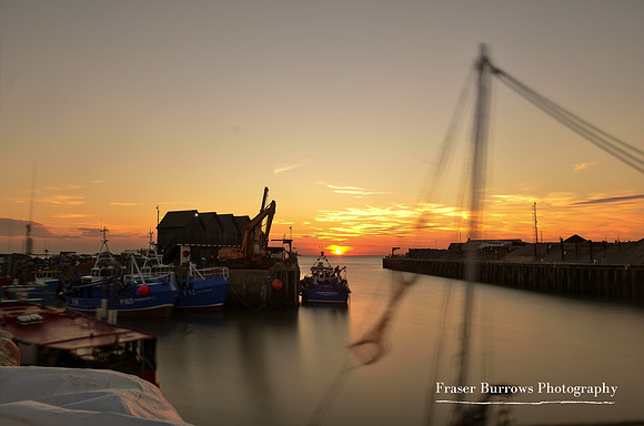 Sunset at Whitstable Bay