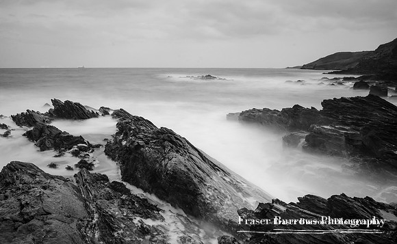 A Misty Bay at Helford, Cornwall