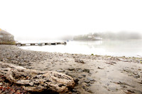 The Creek at St.Anthony in the morning mist, Cornwall